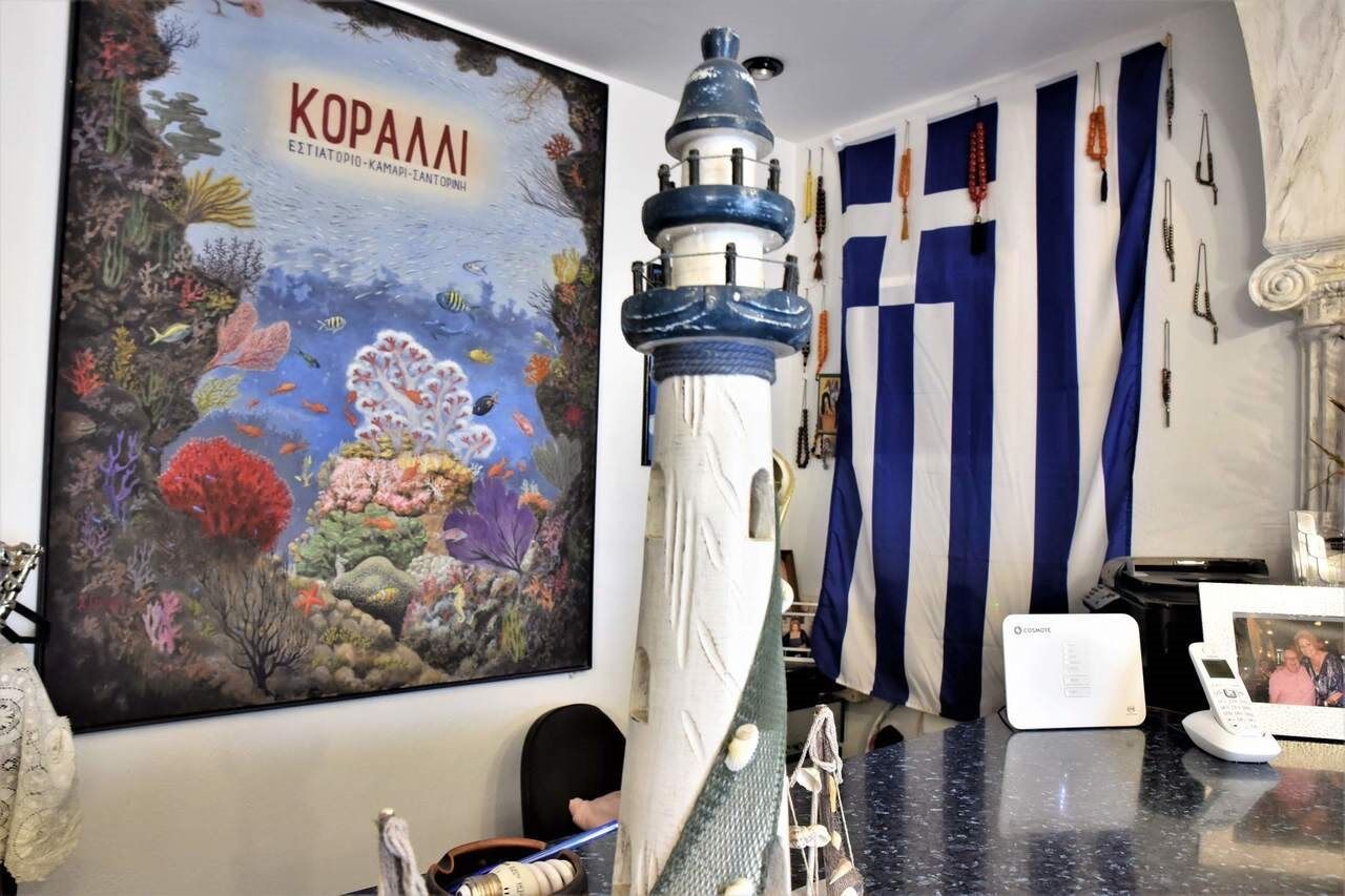 Hotel Koralli Kamári Exteriér fotografie